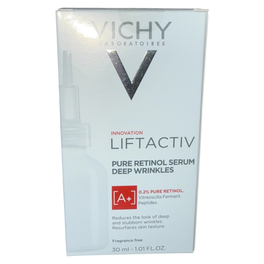 Vichy Liftactiv Pure‎ Retinol Serum Deep Wrinkles 1.01 Fl Oz